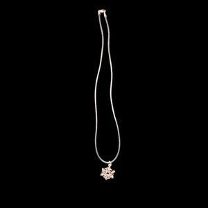 .925 Silver SNOWFLAKE Necklace